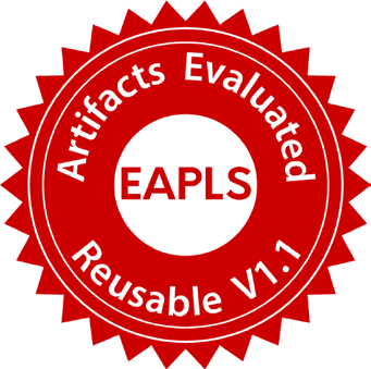 Artifact evaluated: reusable